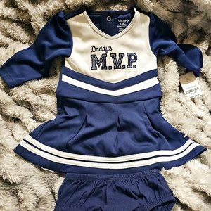 Cheer style 2 piece outfit